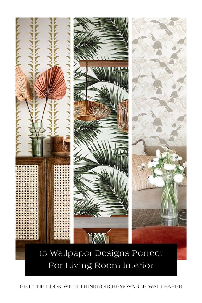 15 Wallpaper Designs Perfect For Living Room Interior