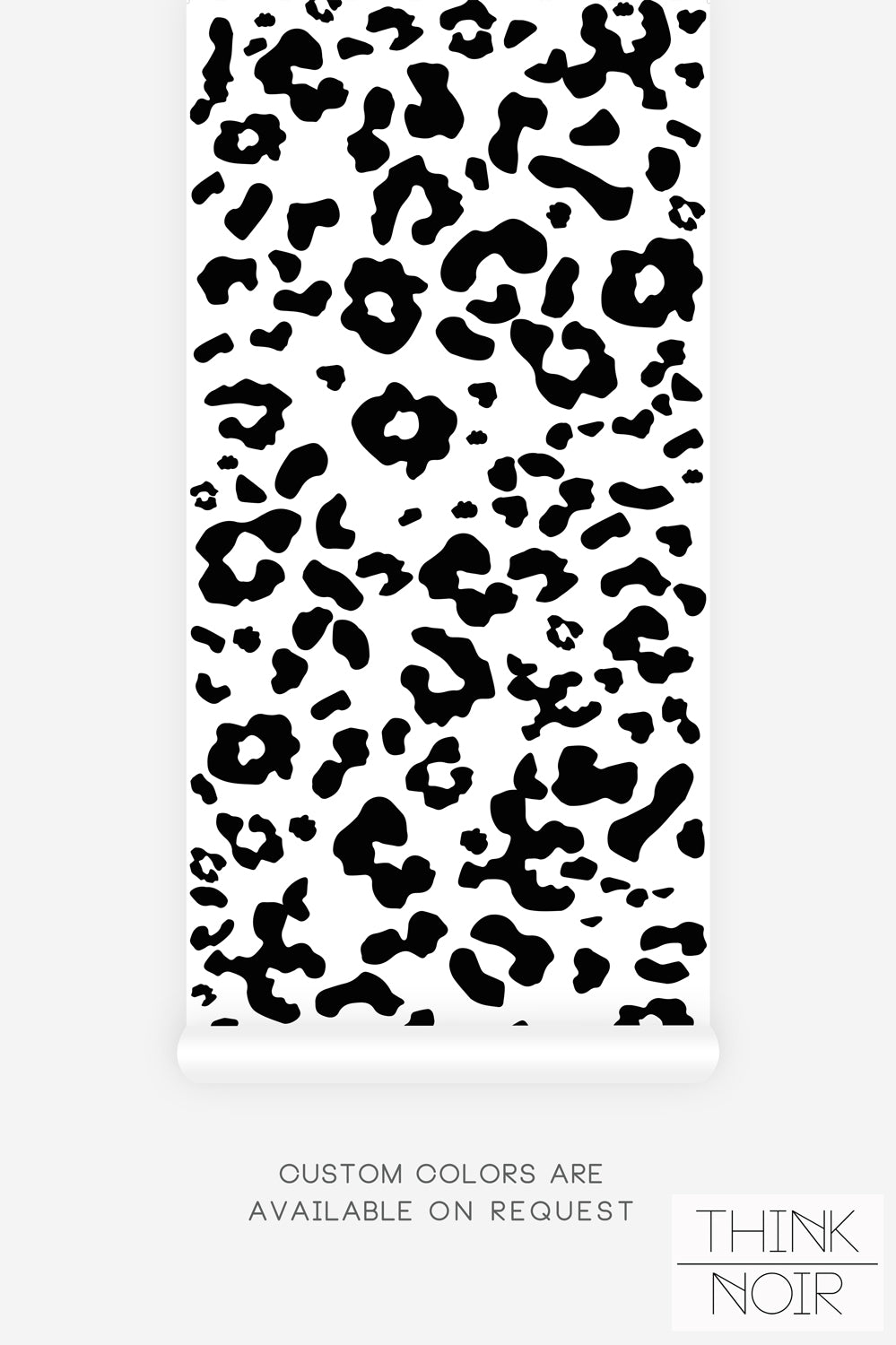 black and white cheetah print wallpaper